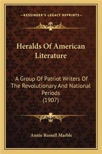 Heralds of American Literature