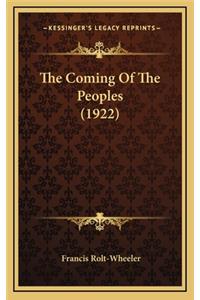 The Coming of the Peoples (1922)