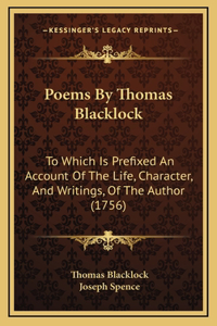 Poems by Thomas Blacklock