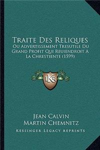 Traite Des Reliques