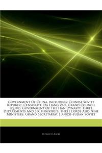 Articles on Government of China, Including