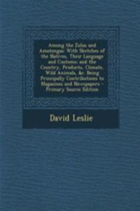 Among the Zulus and Amatongas: With Sketches of the Natives, Their Language and Customs; And the Country, Products, Climate, Wild Animals, &C. Being Principally Contributions to Magazines and Newspapers