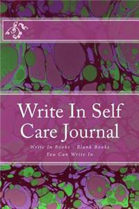 Write In Self Care Journal