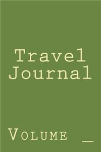 Travel Journal