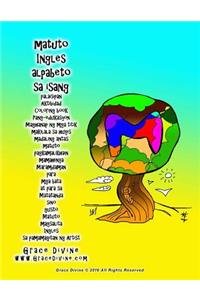 Matuto Ingles Alpabeto Sa Isang Palaisipan Aktibidad Coloring Book Pang-Edukasyon Maghanap Ng MGA Titik Makilala Sa Hugis Madaling Antas Matuto Pagkamalikhain Mamahinga Maramdaman Para MGA Bata at Para Sa Matatanda Sino Gusto Matuto Magsalita