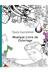 Musique Livre de Coloriage