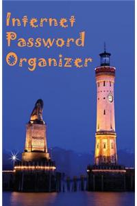 Internet Password Organizer: Internet Password Organizer Book / Diary / Notebook Lighthouse