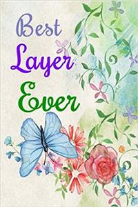 Best Layer Ever: Dot Grid Journal Professionally Designed (Watercolor Painting), Work Book, Planner, Diary