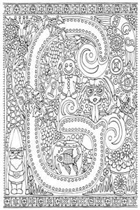 Color My Cover Journal - Creative Alphabet - G