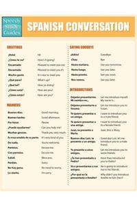 Spanish Conversation (Speedy Study Guides