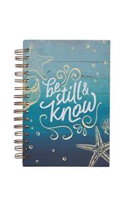 Journal Wirebound Blue Be Stil