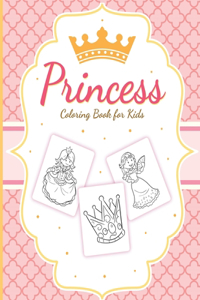 Princess Coloring Book For Kids