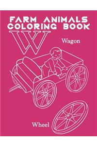 Farm Animals Coloring Book