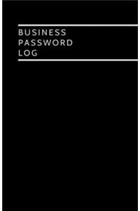 Business Password Log