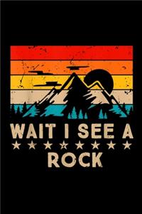 Wait I See A Rock