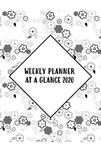 Weekly Planner At A Glance 2020