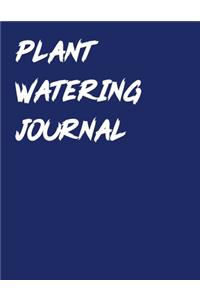 Plant Watering Journal