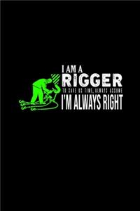 I am a rigger. To save us time, always assume I'm always right