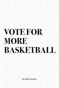 Vote For More Basketball