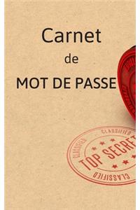 Carnet De Mot De Passe