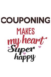 Couponing Makes My Heart Super Happy Couponing Lovers Couponing Obsessed Notebook A beautiful