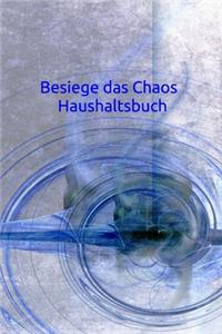 Besiege das Chaos Haushaltsbuch