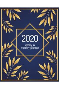 2020 Planner Weekly and Monthly