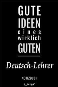 Notizbuch für Deutsch-Lehrer