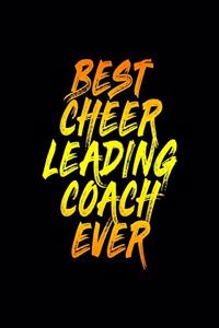 Best Cheerleading Coach Ever