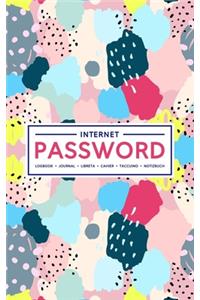 Internet Password Logbook - Journal - Libreta - Cahier - Taccuino - Notizbuch