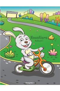 Haustiere Malbuch 1