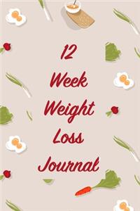 12 Week Weight Loss Journal