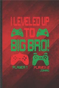 I Leveled Up to Big Bro Player 1 Player 2 Joining