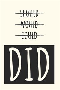 Motivational Notebook