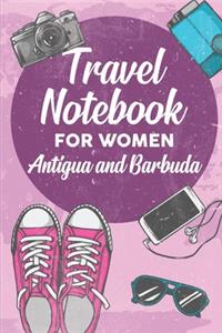 Travel Notebook for Women Antigua and Barbuda