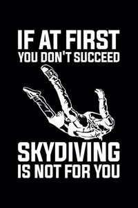 If At First You Don't Succeed Skydiving Is Not For You