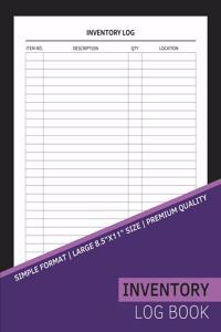 Inventory Log Book