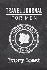 Travel Journal for Men Ivory Coast