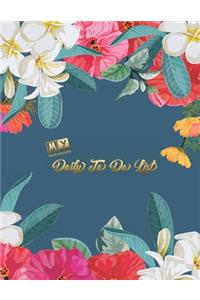 Daily To Do List Notebook