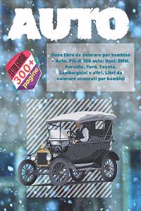Buon libro da colorare per bambino - Auto. Più di 100 auto