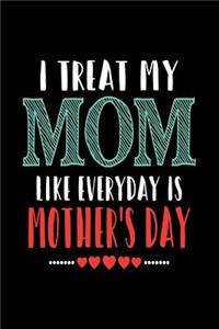 I Treat My Mom Like Everyday Is Mother's Day