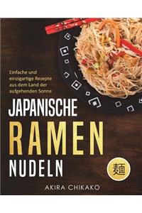 Japanische Ramen Nudeln