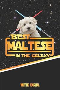 Best Maltese in the Galaxy Writing Journal