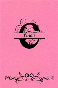 Split Letter Personalized Name Journal - Cindy