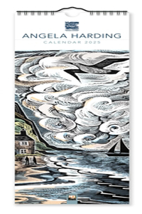 Angela Harding Slim Calendar 2025 (Art Calendar)