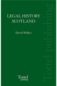 Legal History of Scotland