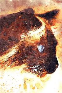 Siamese Cat Watercolor Journal