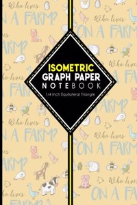 Isometric Graph Paper Notebook