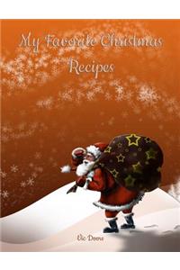 My Favorite Christmas Recipes N°1