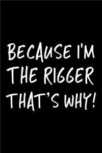 Because I'm the Rigger That's Why!